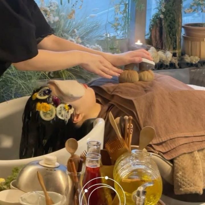 Daryeelka madaxa ee Japanese head spa